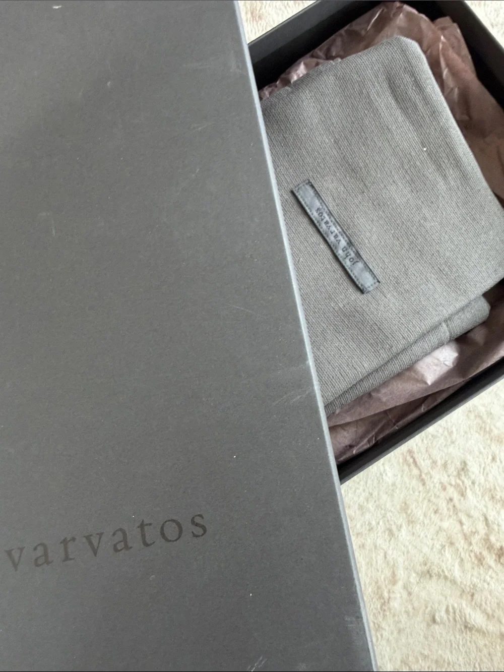 John Varvatos Men's Black Leather Strapped Fisherman Sandals